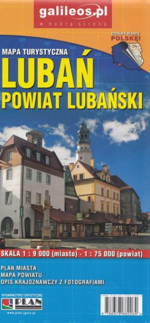 Lubań Powiat Lubański Mapa 1:75t - 1:9t Plan