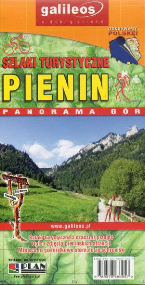 Szlaki Turystyczne Pienin Mapa Panorama Plan