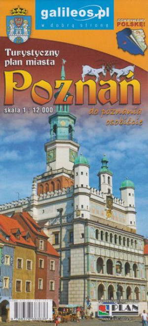 Poznań Mapa 1:12 000 Plan