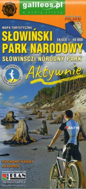 Słowiński Park Narodowy Mapa Wodoodporna Plan 2021