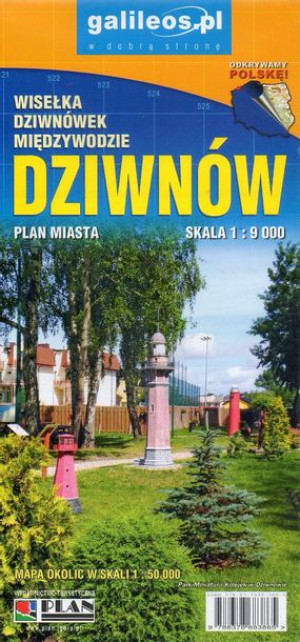 DZIWNÓW DZIWNÓWEK plan miasta 1:9 000 PLAN