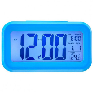Budzik Xonix - Lcd - Termometr, Sensor Zmierzchu (do046c)