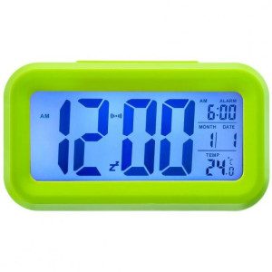 Budzik Xonix - Lcd - Termometr, Sensor Zmierzchu (do046e)