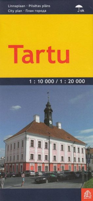 TARTU mapa 1:10 000 / 1:20 000 Jana Seta