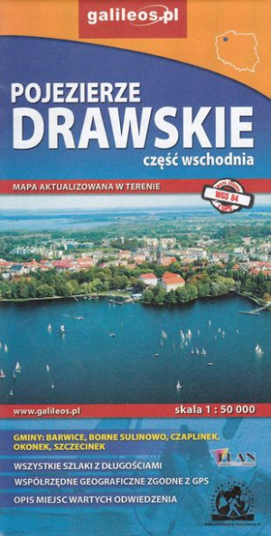 Pojezierze Drawskie Cz. Wsch. Mapa Plan