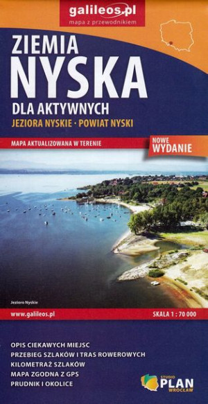 ZIEMIA NYSKA mapa turystyczna 1:70 000 PLAN