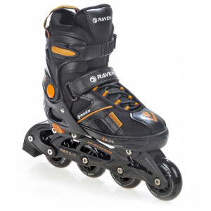 Rolki Raven Pulse Black/Orange 40-43