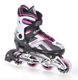 Rolki Raven Pulse Black/Pink 37-40