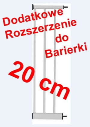 rozszerzenie do barierki zabezpieczającej 20 cm