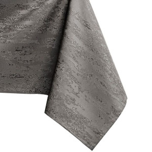 AmeliaHome Obrus Plamoodporny VESTA 130X180 Owal kakaowy