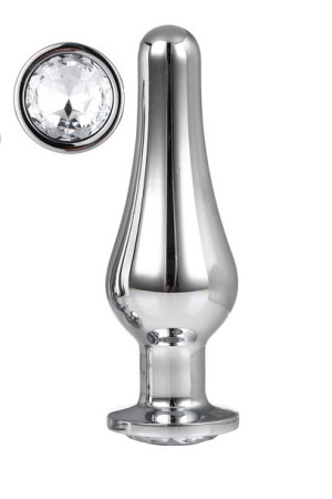 Gleaming Love Silver Pleasure Plug L