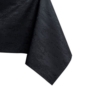AmeliaHome Obrus Plamoodporny VESTA 120X120 Czarny