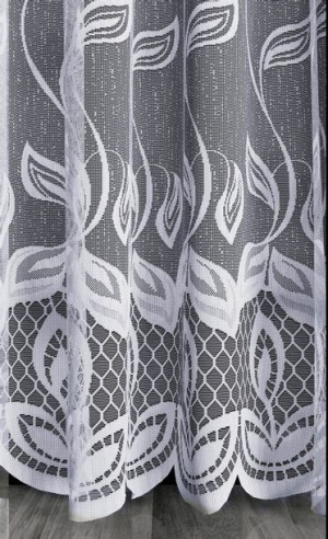 Firanka żakardowa z taśmą 160x400cm (e618/394)