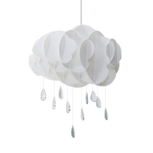 Lampa wisząca biała AILENNE