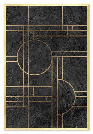 Obraz na płótnie Art Deco 63x93cm