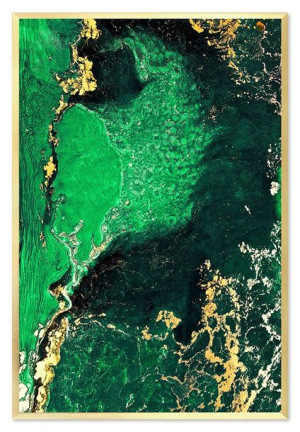 Obraz na płótnie morze w zieleni 63x93cm