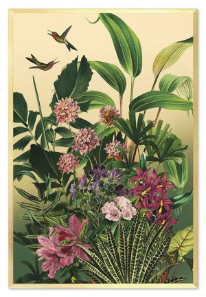 Obraz na płótnie kwitnąca dżungla 63x93cm