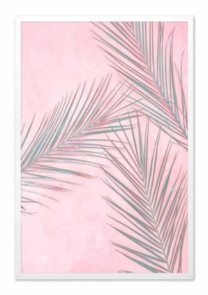 Obraz na płótnie liście glamour 63x93cm