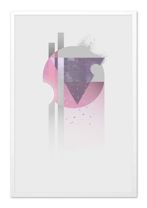 Obraz na płótnie abstrakcja glamour 63x93cm
