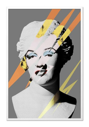 Obraz na płótnie Marilyn Monroe portret 63x93cm