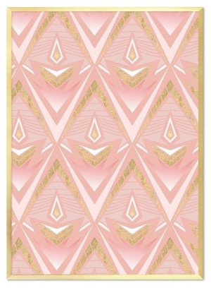 Obraz na płótnie Art Deco 53x73cm