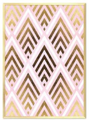 Obraz na płótnie Art Deco 53x73cm