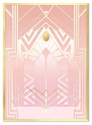 Obraz na płótnie Art Deco
