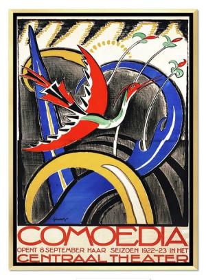 Obraz na płótnie Art Deco 53x73cm
