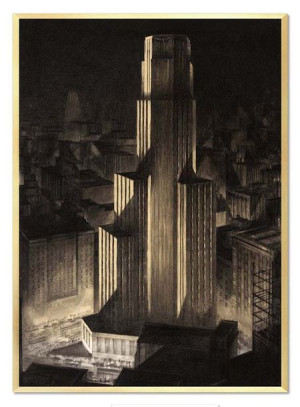 Obraz na płótnie Art Deco