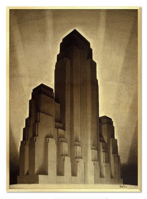 Obraz na płótnie Art Deco 53x73cm