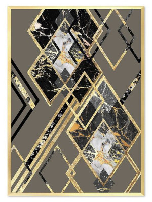 Obraz na płótnie Art Deco 53x73cm
