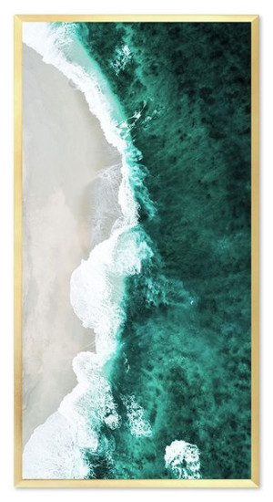 Obraz na płótnie plaża nad morzem 48x93cm