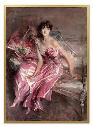 Obraz na płótnie kobieta renesansu 53x73cm