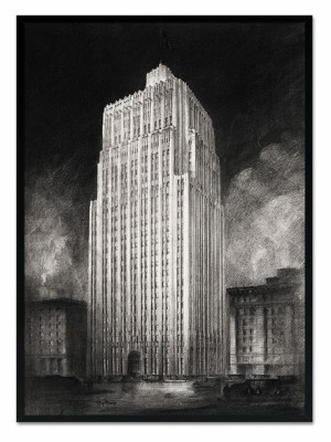 Obraz na płótnie Art Deco 53x73cm