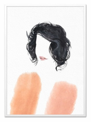 Obraz na płótnie kobieta glamour 53x73cm