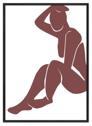 Obraz na płótnie kobieta 53x73cm