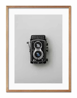 Obraz stary aparat foto retro 33x43cm