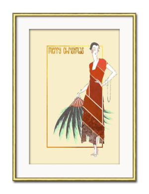 Obraz Art Deco 31x41cm