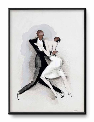 Obraz Art Deco 31x41cm