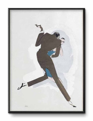 Obraz Art Deco 31x41cm