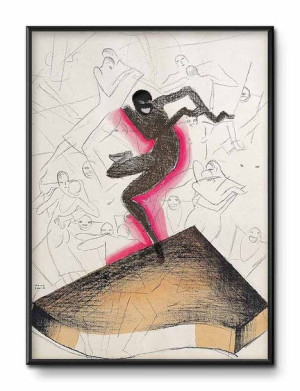 Obraz Art Deco 31x41cm