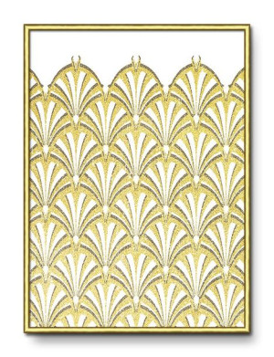 Obraz Art Deco 31x41cm