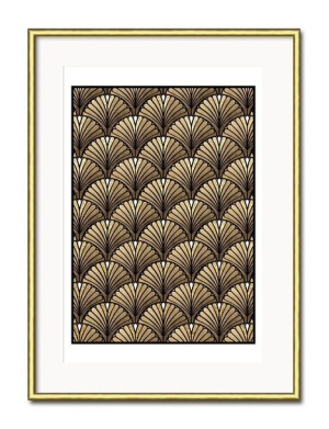 Obraz Art Deco 31x41cm