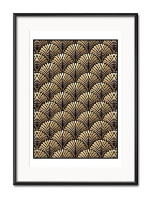 Obraz Art Deco 31x41cm
