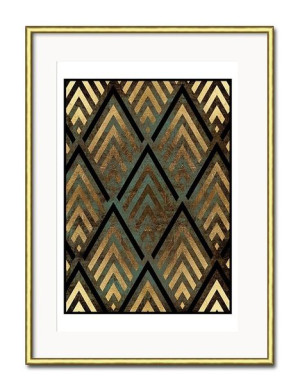 Obraz Art Deco 31x41cm