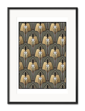 Obraz Art Deco 31x41cm
