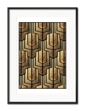 Obraz Art Deco 31x41cm