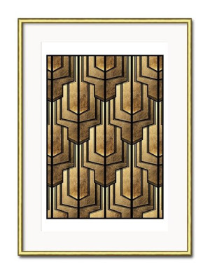 Obraz Art Deco 31x41cm