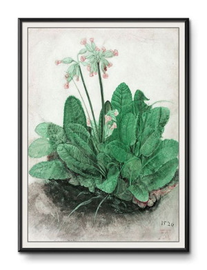 Obraz tropikalne liście i kwiaty przyroda 31x41cm