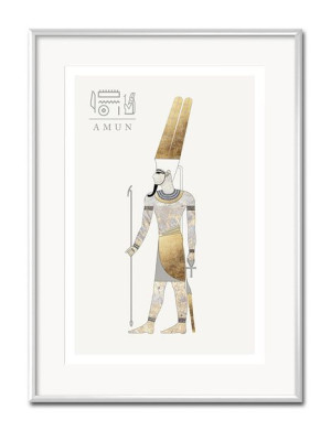 Obraz do salonu Bogowie Egiptu 31x41cm